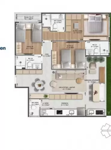 Imóvel em Lt Jd Canaa